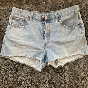 Levi’s 501 Original Fit High Rise Shorts